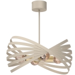 Lampa wisząca SPARKLE beige-gold 4xE27 / 8993