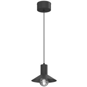 Lampa wisząca Nox black 1xE27 /  9308