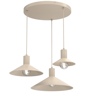 Lampa wisząca Nox beige 3xE27 / 9331