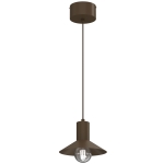 Lampa wisząca Nox brown 1xE27 /  9347