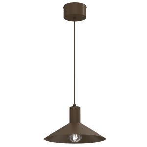Lampa wisząca Nox brown 1xE27 /  9348
