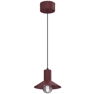 Lampa wisząca Nox burgundy 1xE27 /  9456