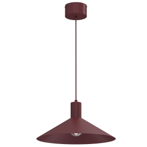 Lampa wisząca Nox burgundy 1xE27 / 9458