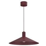 Lampa wisząca Nox burgundy 1xE27 / 9459