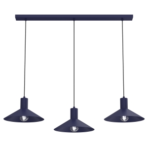 Lampa wisząca Nox blue 3xE27 / 9545