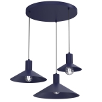 Lampa wisząca Nox blue 3xE27 / 9546