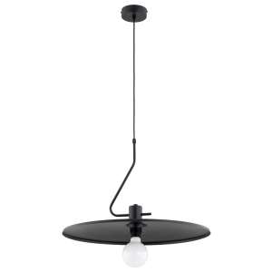 LAMPA WISZĄCA ALFA ANDORA CZARNA 1xE27 /  61574