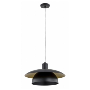 LAMPA WISZĄCA ALFA HELISTO CZARNA 1xE27 / 61552