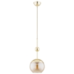 LAMPA WISZĄCA ALFA FIORO BIG ZŁOTA 1xE27 / 61655