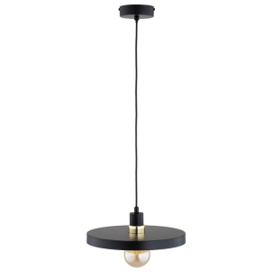 LAMPA WISZĄCA ALFA LITO CZARNA & ZŁOTA 1xE27 / 61611