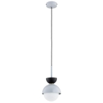 LAMPA WISZĄCA ALFA SATORI SZARA & CZARNA 1xE14 / 61605