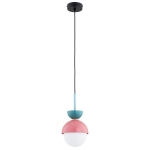 LAMPA WISZĄCA ALFA SATORI RÓŻOWA & MIĘTOWA 1xE14 / 61645