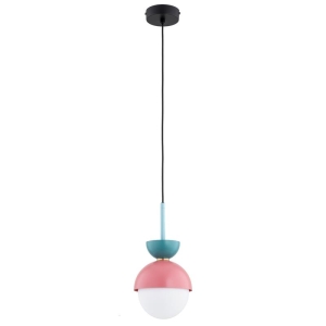 LAMPA WISZĄCA ALFA SATORI RÓŻOWA & MIĘTOWA 1xE14 / 61645