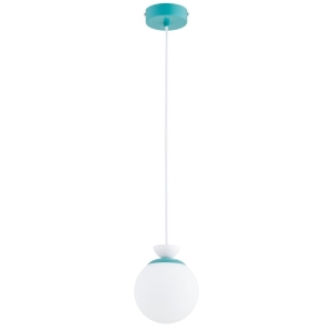 LAMPA WISZĄCA ALFA HITOMI MIĘTOWA 1xE14 / 61641