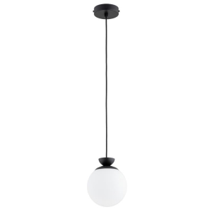 LAMPA WISZĄCA ALFA HITOMI CZARNA & BIAŁA 1xE14 / 61640