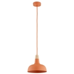 LAMPA WISZĄCA ALFA RODOS POMARAŃCZOWA 1xE27 / 61628