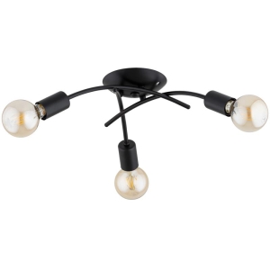 LAMPA SUFITOWA ALFA TORIZO CZARNA 3xE27 / 62635
