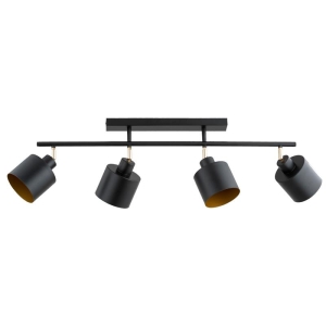 LAMPA SUFITOWA ALFA ZORENA CZARNA  4xE27 / 63418.40