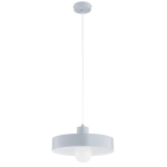 LAMPA WISZĄCA ALFA NEVERA SZARA 1xE27  /  61620