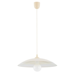 LAMPA WISZĄCA ALFA SOTI BEŻOWA 1xE27  / 61544