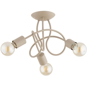 LAMPA SUFITOWA ALFA HOSSA BEŻOWA 3xE27 /  62605