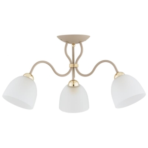 LAMPA SUFITOWA ALFA ARIEL BEŻOWA 3xE27 | 62607