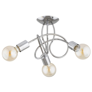 LAMPA SUFITOWA ALFA HOSSA CHROM 3xE27 /  62604