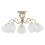 LAMPA SUFITOWA ALFA ARIEL BEŻOWA 5xE27 / 63404