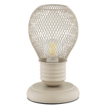 LAMPKA NOCNA DZIECIĘCA ALFA PIKOLO BEŻOWA 1xE14 / 9452