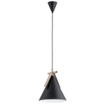 LAMPA WISZĄCA ALFA FELIX CZARNA 1xE27 / 61512
