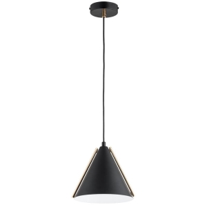 LAMPA WISZĄCA ALFA FALKO CZARNA 1xE27 / 61509