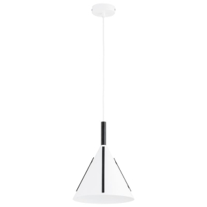 LAMPA WISZĄCA ALFA FALKO BIAŁA 1xE27 / 61510