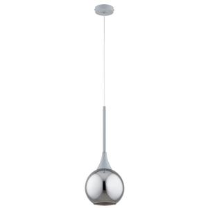 LAMPA WISZĄCA ALFA LARIKO SZARA 1xE27 / 61504