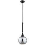 LAMPA WISZĄCA ALFA LARIKO CZARNA & SZARA 1xE27 / 61503