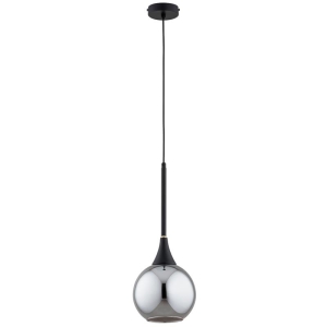 LAMPA WISZĄCA ALFA LARIKO CZARNA & SZARA 1xE27 / 61503