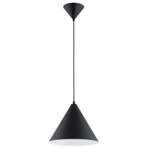 LAMPA WISZĄCA ALFA TEMAR CZARNA 1xE14 / 62583