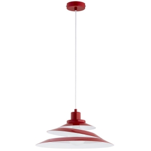 LAMPA WISZĄCA ALFA BALSA CZERWONA 1xE27 / 61490
