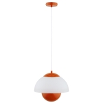 LAMPA WISZĄCA ALFA SETNA CZERWONA & BIAŁA 1xE27 / 61486