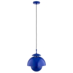 LAMPA WISZĄCA ALFA RUNO NIEBIESKA 1xE27 / 61479
