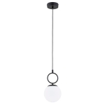 LAMPA WISZĄCA ALFA SITRO CZARNA & BIAŁA 1xE14 / 61468