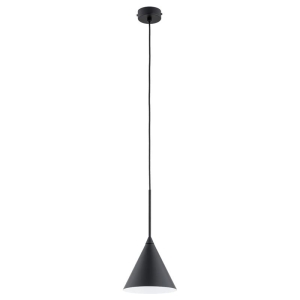 LAMPA WISZĄCA ALFA FABO CZARNA 1xE27 / 61456