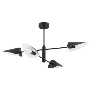 LAMPA SUFITOWA ALFA TROPY CZARNA 4xE14 / 63361