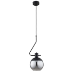 LAMPA WISZĄCA ALFA VELTO ENIGMA 200 CZARNA 1xE27 /  61455