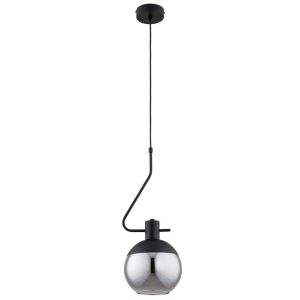LAMPA WISZĄCA ALFA VELTO ENIGMA 200 CZARNA 1xE27 /  61455