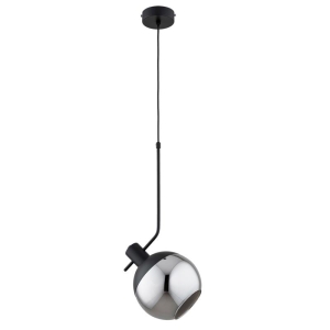 LAMPA WISZĄCA ALFA VELTO CZARNA 1xE27 /  61454