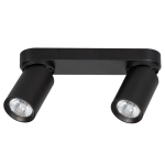LAMPA REFLEKTOR SUFITOWY ALFA FLEX CZARNY 2xGU10 /  59029