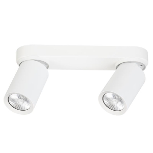 LAMPA REFLEKTOR SUFITOWY ALFA FLEX BIAŁY 2xGU10 /  59028