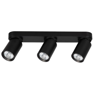 LAMPA REFLEKTOR SUFITOWY ALFA FLEX CZARNY 3xGU10 /  59031