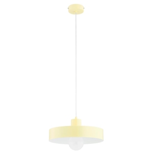 LAMPA WISZĄCA ALFA NEVERA ŻÓŁTA 1xE27 /  61450