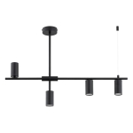 LAMPA SUFITOWA ALFA SAUR CZARNA 4xGU10 / 63321